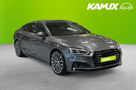 Audi A5 Sportback Quattro Cockpit Kamera Svart optik S-Line Värmare