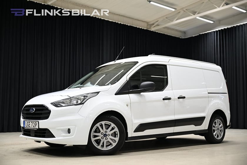 Bild 3 av Ford Transit Connect 210 LWB 100HK L2 Automat|Dubbeldörr|Drag|Värmare|1Ägare