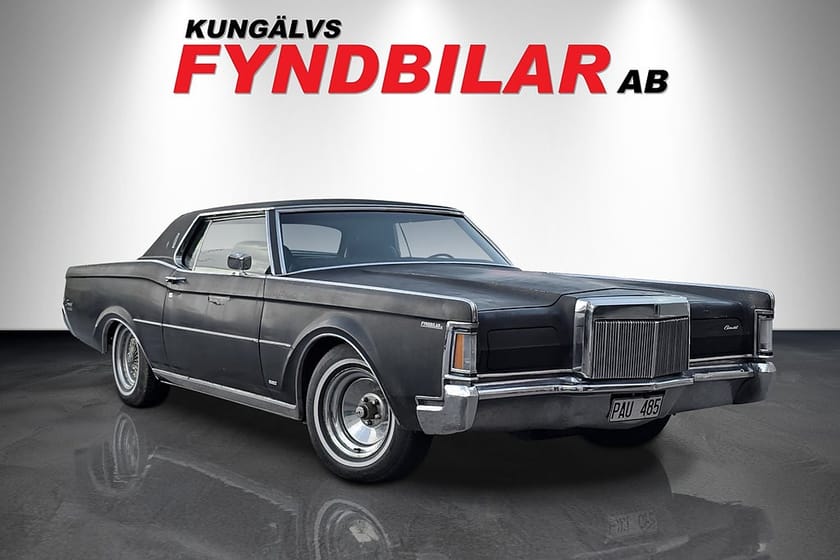 Bild 1 av Lincoln Continental Mark III V8 370hk 1 Ägare 17 år