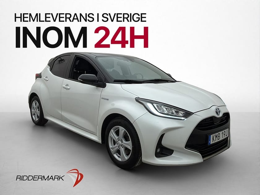 Bild 3 av Toyota Yaris Hybrid 116hk Style Kamera Halvskinn Adp-Fart