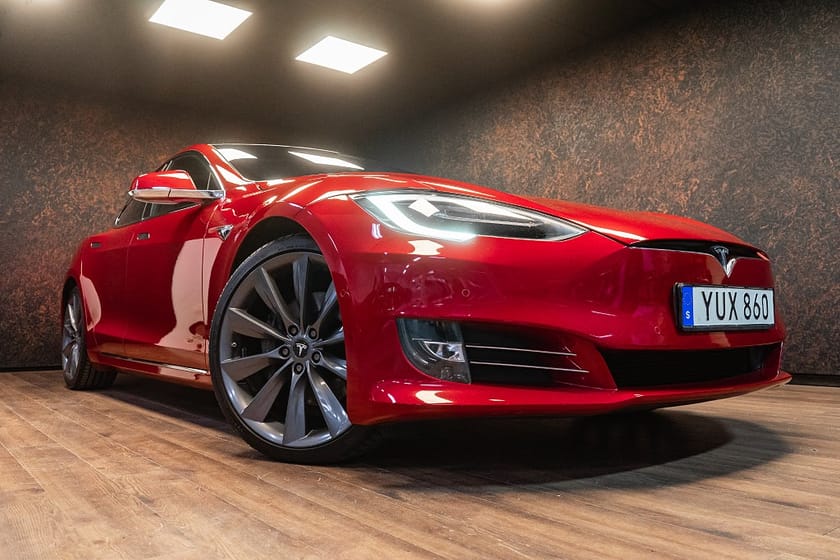 Bild 3 av Tesla Model S 100D 525hk | 21" Turbine | Luft | Kolfiber | 2056kr/mån