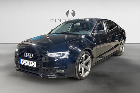 Audi A5 Sportback SB 1.8 TFSI 177 HK AUT S-LINE PDC 13000MIL 0.58L/MIL 19