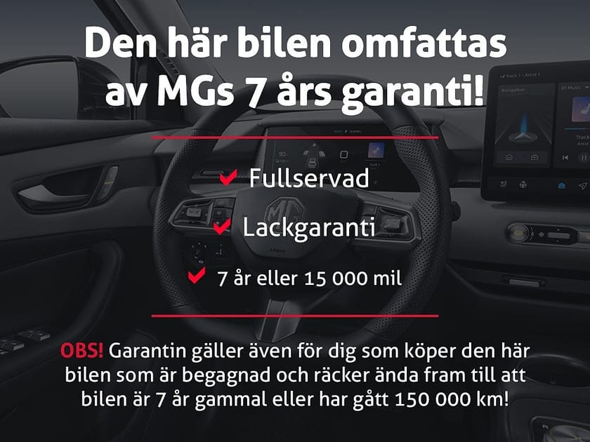 Bild 2 av MG 5 Long Range 61.1 kWh Skinn/Ad.Fhåll/Garanti/360/SoV