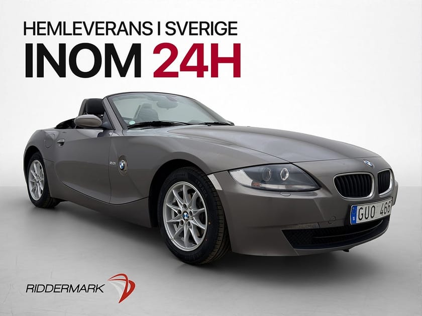 Bild 2 av BMW Z4 2.0i Roadster Skinn ENDAST 2 ÄGARE 8921 MIL 150hk