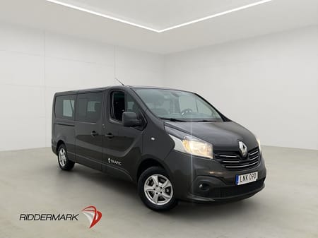 Renault Trafic Kombi Lång Värmare Kamera Farthållare 9-Sits