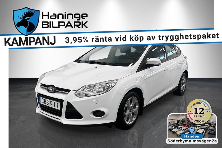 Bild 1 av Ford Focus 1.0 EcoBoost SUPERDEAL 3.95% / BYTT KAMREM / NYSERVAD