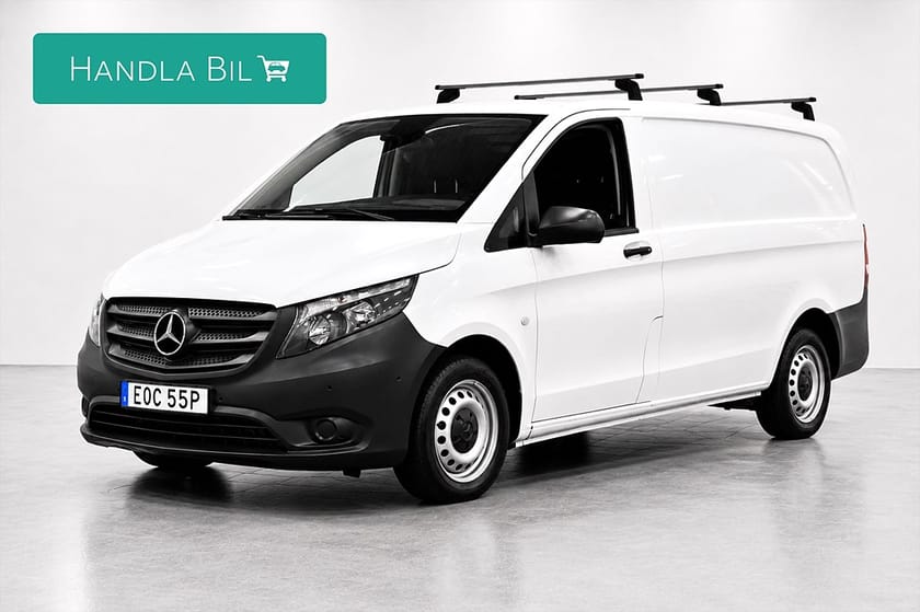 Bild 1 av Mercedes-Benz Vito 110 CDI 2.8t L2 D-värm B-kam Navi Moms Dragkrok