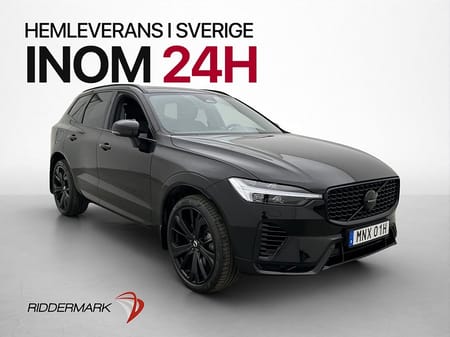 Volvo XC60 T6 Recharge AWD Plus Dark Black B&W Pano Drag