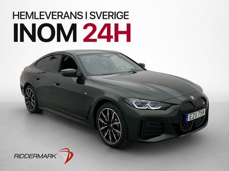 BMW i4 eDrive40 Gran Coupé Fully Charged M Sport Taklucka H/K 360 Drag