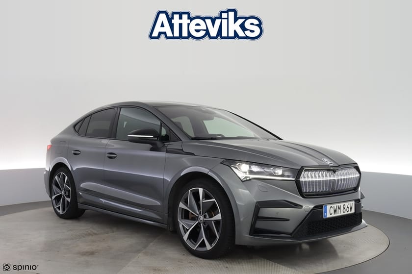 Bild 1 av Škoda Enyaq Coupé RS iV 299hk Pano El-stol Kamera Drag