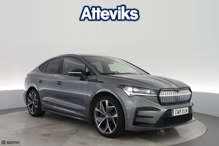 Škoda Enyaq Coupé RS iV 299hk Pano El-stol Kamera Drag