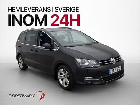 Volkswagen Sharan TDI 4M 184hk GT 1-Brukare 7-Sits El-Dörrar