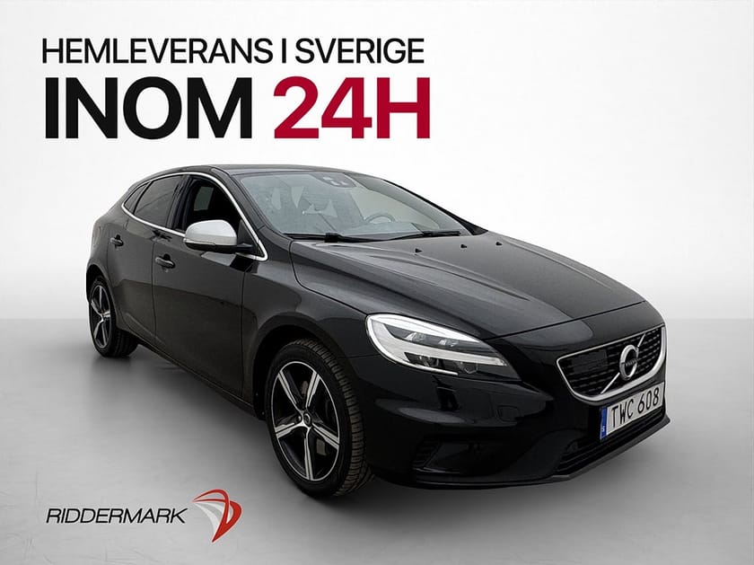 Bild 1 av Volvo V40 D2 120hk R-Design VOC Värm Kamera Sensorer BLIS