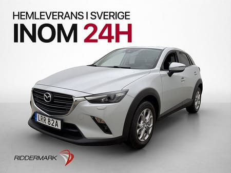 Mazda CX-3 SKYACTIVE-G 121hk Vision Navi Sensorer Rattvärme