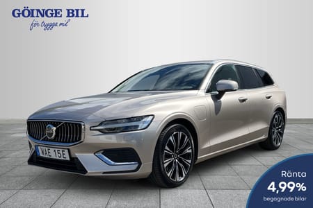 Volvo V60 Recharge T6 Core Edition Drag/ Navi/ Kamera/ Tonade rutor/ Dynamiska LED