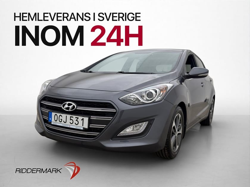 Bild 3 av Hyundai i30 1.6 GDI 135hk Comfort Rattvärme Sensorer