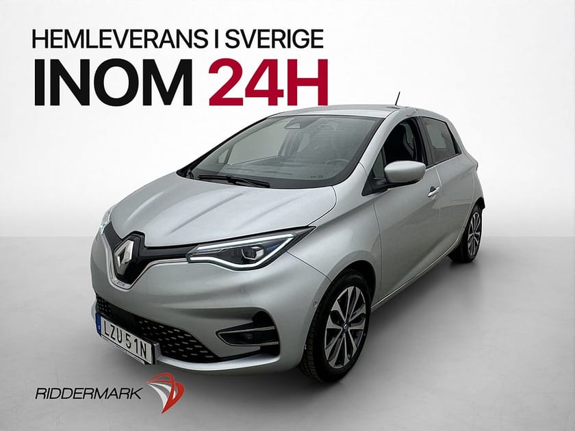 Bild 1 av Renault ZOE R135 52 kWh 136hk FRIKÖPT BATTERI Intens Kamera