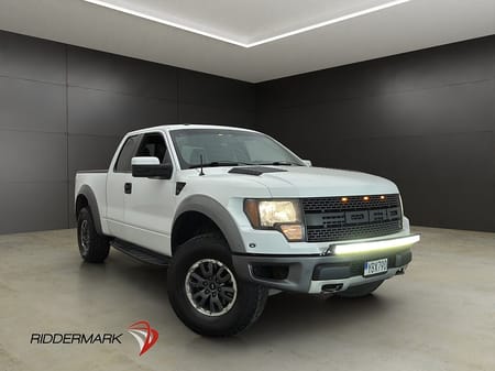 Ford F-150 SVT Raptor SuperCab V8 324hk Värmare Drag Diff Moms
