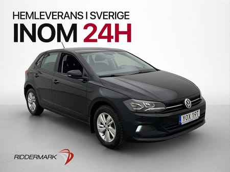 Volkswagen Polo 1.0 TSI 95hk Sensorer Farthållare 0.47 l/mil
