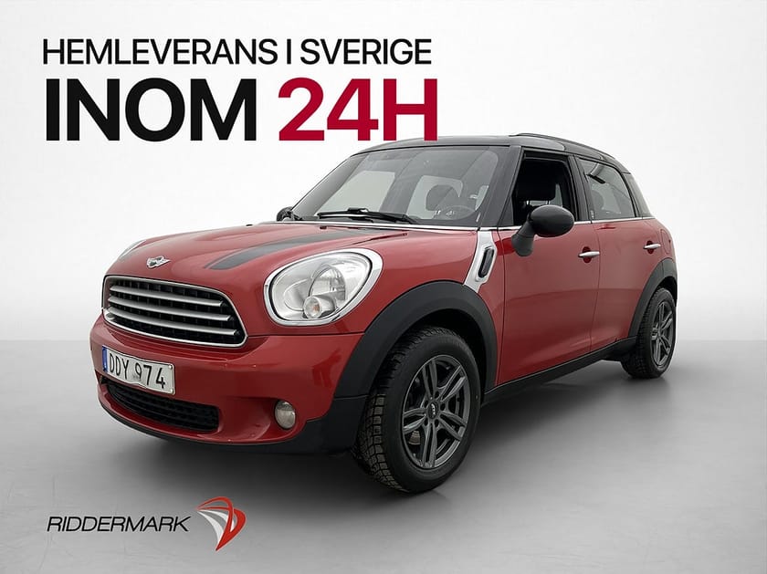 Bild 3 av MINI Countryman Cooper D ALL4 112hk Chili II M-Värmare Halvskinn