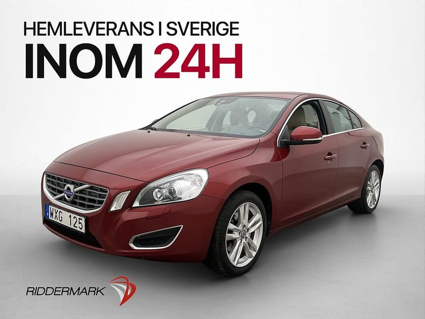 Bild 3 av Volvo S60 DRIVe 115hk Summum Navi P-Sensor Skinn Elstol Drag