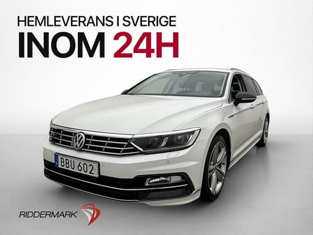 Volkswagen Passat Sportscombi 4M R-Line Cockpit H/K D-Värm Kamera Skinn