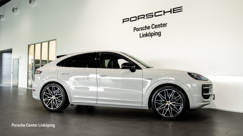 Bild 3 av Porsche Cayenne E-Hybrid Coupé Coupe Black edition - Leasebar/VAT