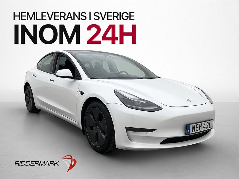 Bild 4 av Tesla Model 3 Long Range AWD 440hk Värmepump Pano AP Skinn