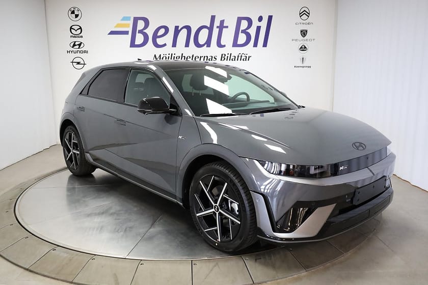 Bild 1 av Hyundai Ioniq 5 84 kWh AWD N Line | Lagerbil | Pano |Tech pkt.