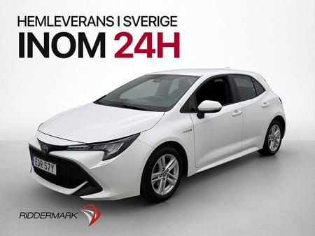 Toyota Corolla Hybrid 122hk Drag Kamera CarPlay 360kr Skatt