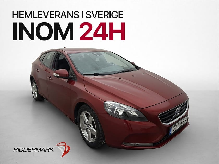 Bild 1 av Volvo V40 T2 122hk Kinetic Värmare Farthållare P-Sensorer