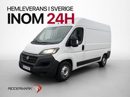 Fiat Ducato Van L2H2 Ny-Kamrem Värm Drag Kamera V-Inredd MOMS