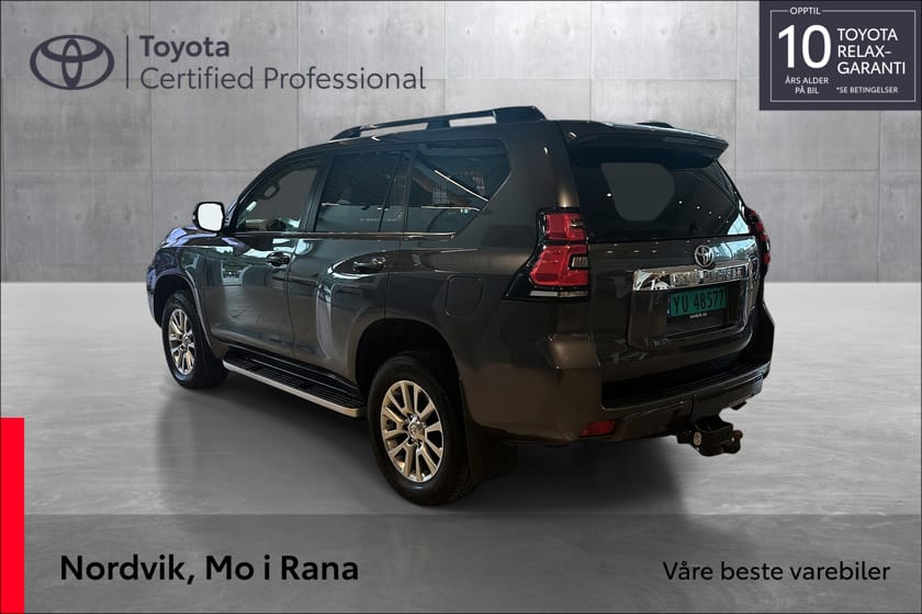 Bilde 3 av Toyota Land Cruiser 5-dørs VX 2.8 2020-modell / Dieselvarmer / Rentekampanje Juli