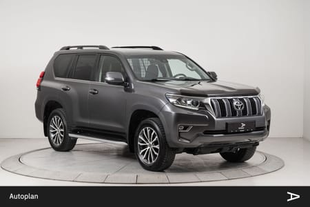 Toyota Land Cruiser 5-dørs GX Krok ACC Kamera Minne Skinn