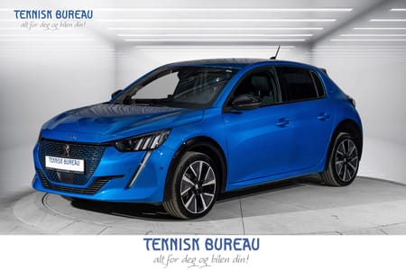 Peugeot e-208 GT 136 HK, Navi, ACC, 180°, LED, Rekkevidde 351km WLTP