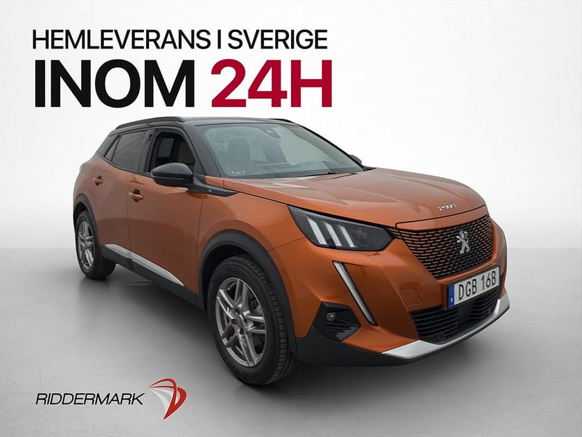 Bild 1 av Peugeot e-2008 136hk Active Pack Backkamera CarPlay Halvskinn