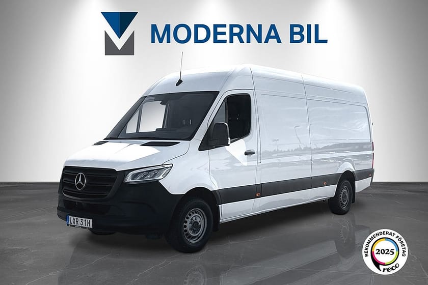 Bild 1 av Mercedes-Benz Sprinter 317 CDI RWD Panel Van L3 Moms Värmare 3-sits B-kam APC 170hk