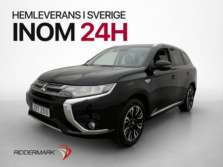Mitsubishi Outlander PHEV 203hk Business 360° Skinn Dragkrok