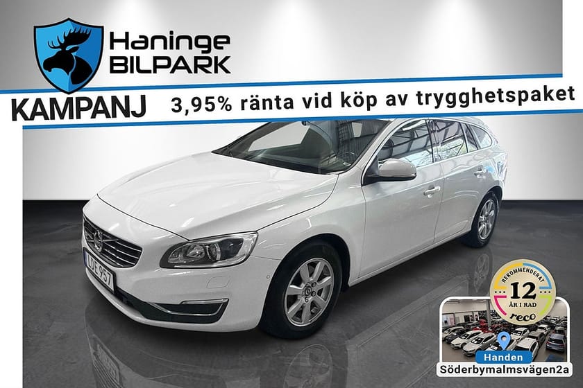 Bild 1 av Volvo V60 D4 AUTOMAT SUMMUM SUPERDEAL 3.95% / B-KAM / GPS / BT