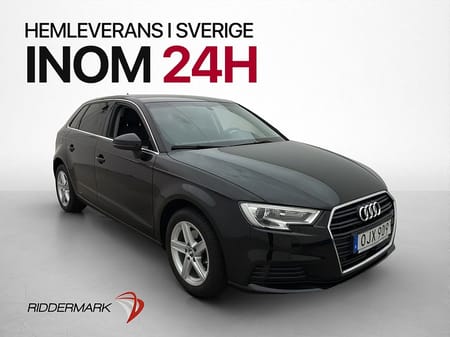 Audi A3 Sportback TDI 110hk Comfort P-Sensorer Farthållare