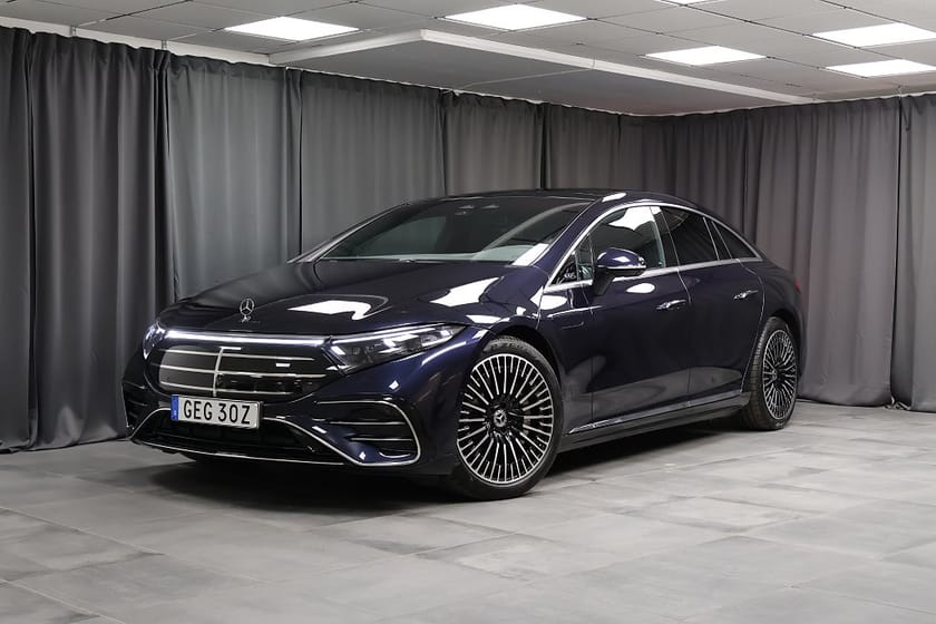 Bild 1 av Mercedes-Benz EQS 350 96 kWh AMG Line Premiumpaket HUD AIRMATIC Burmester