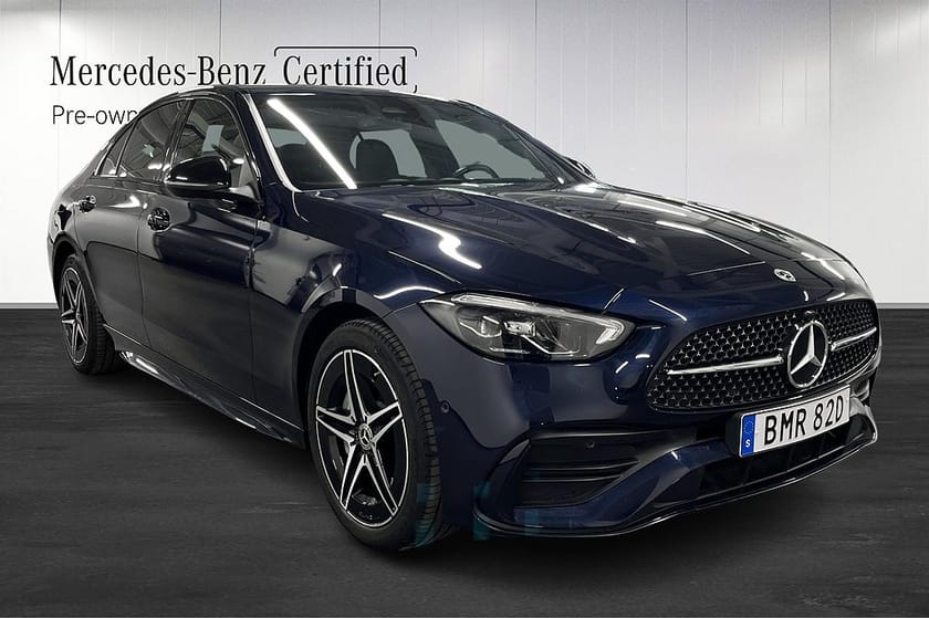 Bild 2 av Mercedes-Benz C 300 e C300 AMG Line BACKKAMERA//DRAG//NIGHTPACKAGE