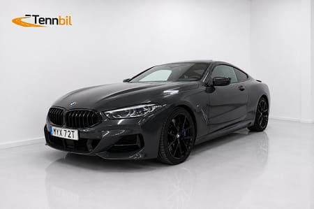 BMW M850i xDrive Coupé 360 B&W P-värme LASER Kolfiber HuD 530hk