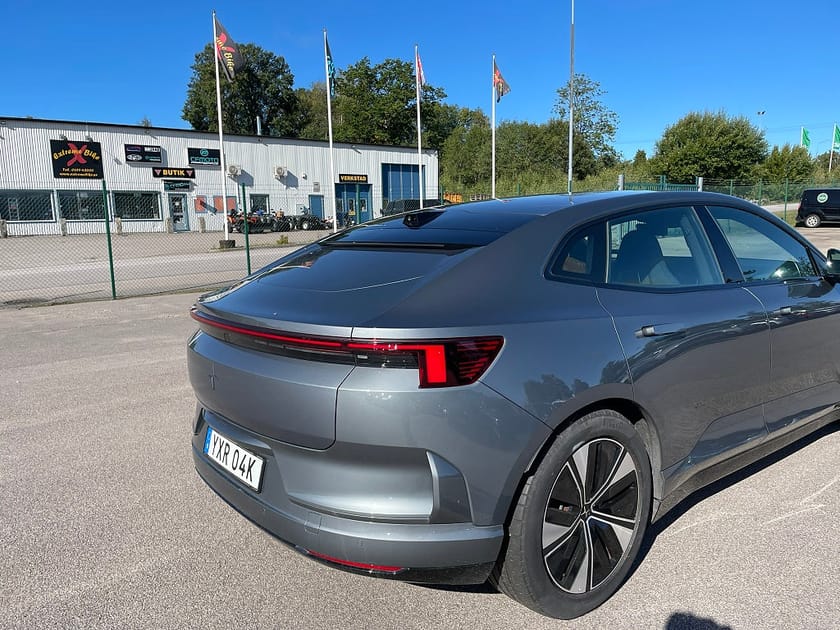 Bild 3 av Polestar 4 Coupé Long range Single motor 272HK Pilot Plus