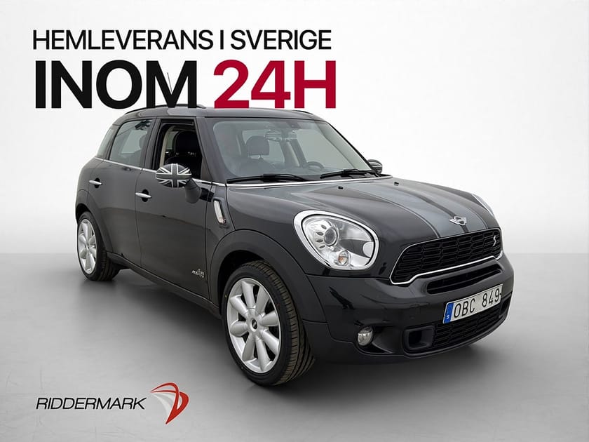 Bild 1 av MINI Countryman Cooper S ALL4 184hk Navi Sensorer Skinn Farthållare
