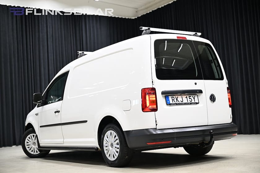 Bild 4 av Volkswagen Caddy Maxi Van DSG 102HK V-Inredd|Drag|Värmare|EnÄgare|Leasbar|SeUtr!!