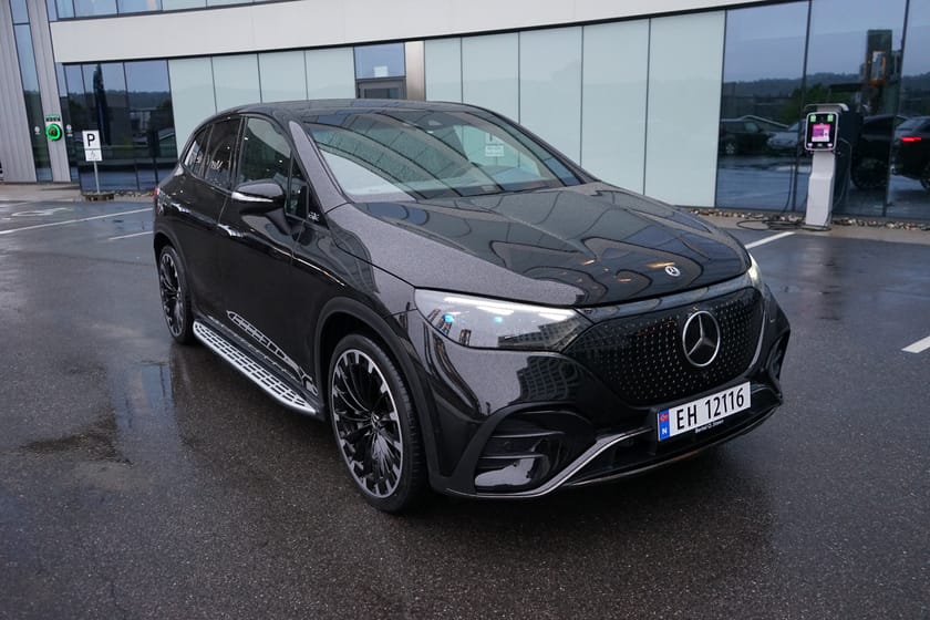 Bilde 3 av Mercedes-Benz EQE SUV 500 4MATIC AMG -Nattpakke / "Fullutstyrt"
