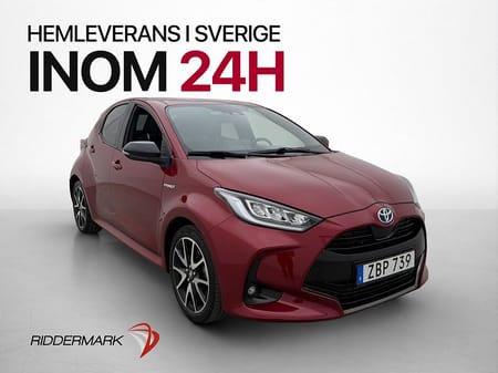Toyota Yaris Hybrid Style Rattvärme Kamera Keyless Låg-Skatt