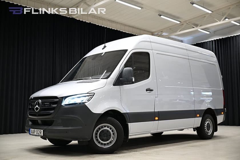 Bild 1 av Mercedes-Benz Sprinter 317 CDI RWD Panel Van 9G 170HK Automat|Drag|Värmare|Lazer|360°|Moms