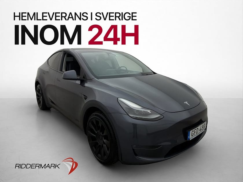 Bild 1 av Tesla Model Y Long Range AWD Pano AP Svensksåld MOMS